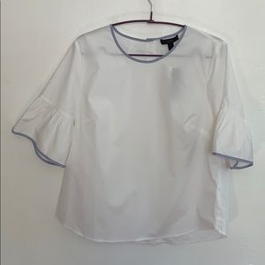 J.Crew 3/4 sleeve, bell cuff blouse